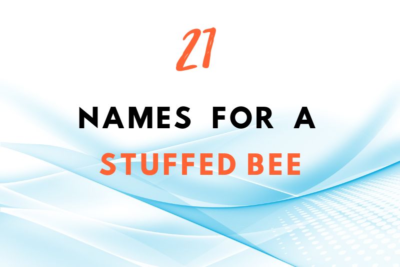 names for a stuffed bee