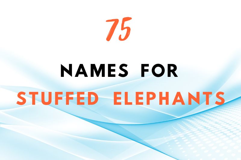 names for stuffed elephants