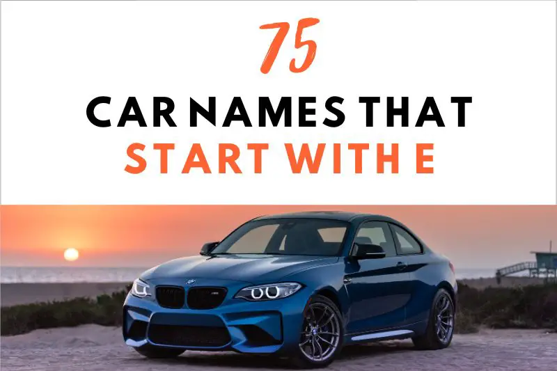 Car Names that Start with E