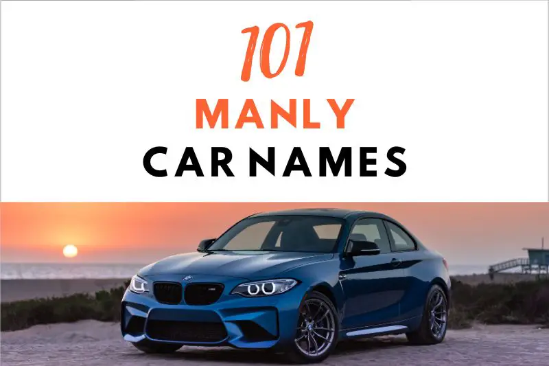 Manly Car Names