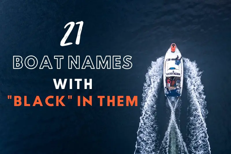 Boat Names With Black in Them