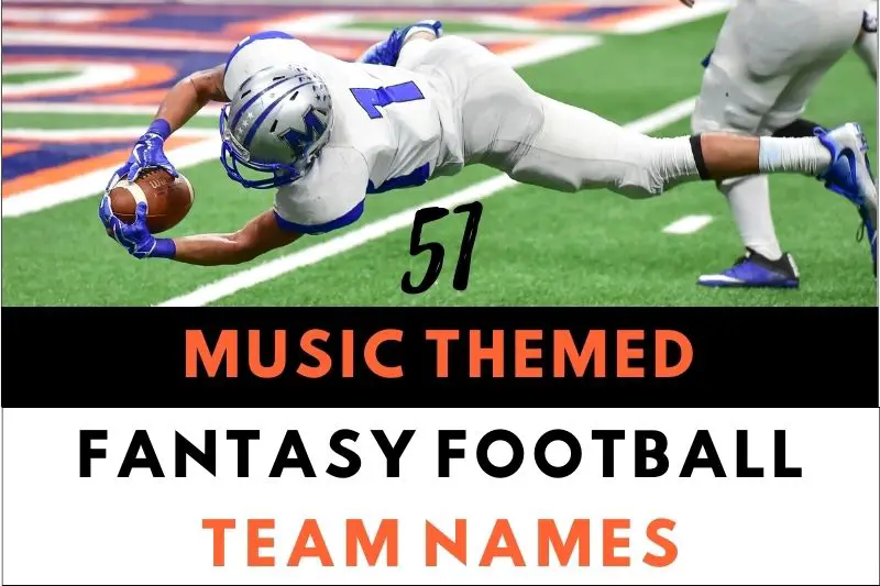 Music Themed Fantasy Football Team Names