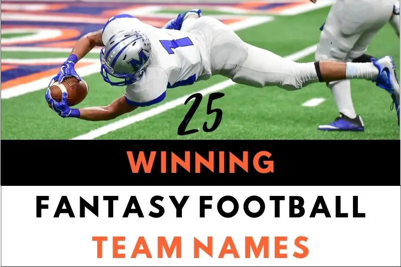 Winning Fantasy Football Team Names