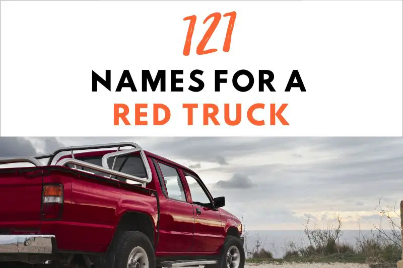 Names for a Red Truck