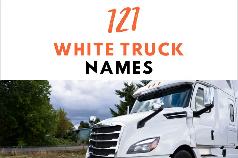 White Truck Names