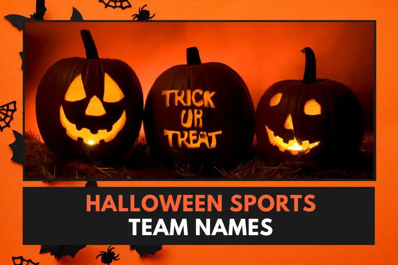 halloween sports team names
