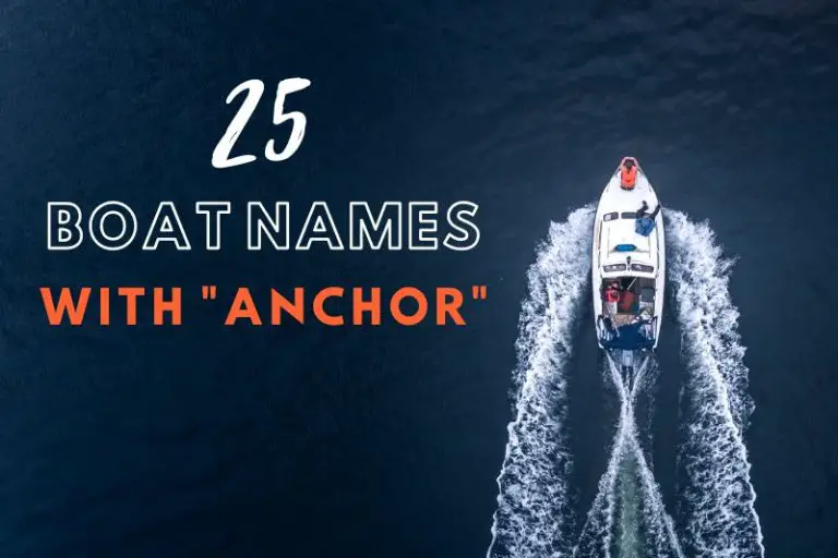 Boat Names with Anchor
