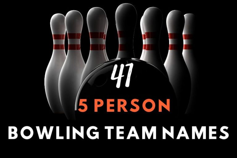 5 Person Bowling Team Names