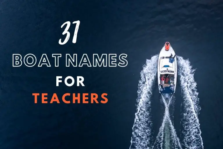 Boat Names For Teachers