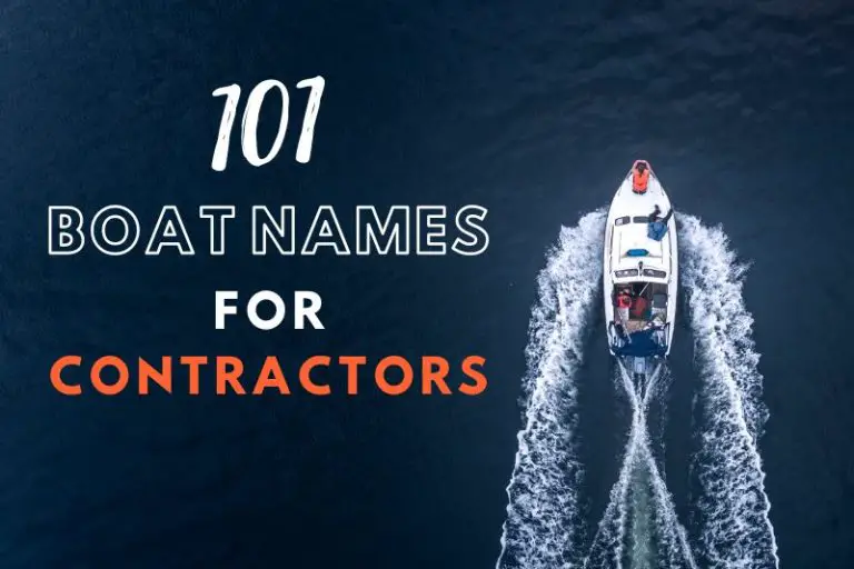 Boat Names for Contractors