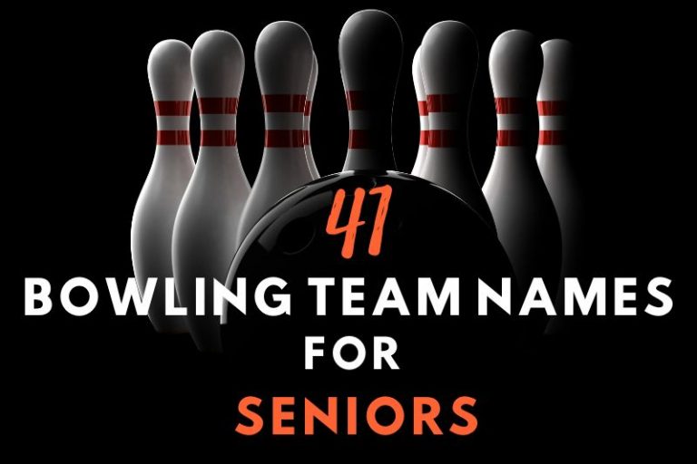 Bowling Team Names For Seniors