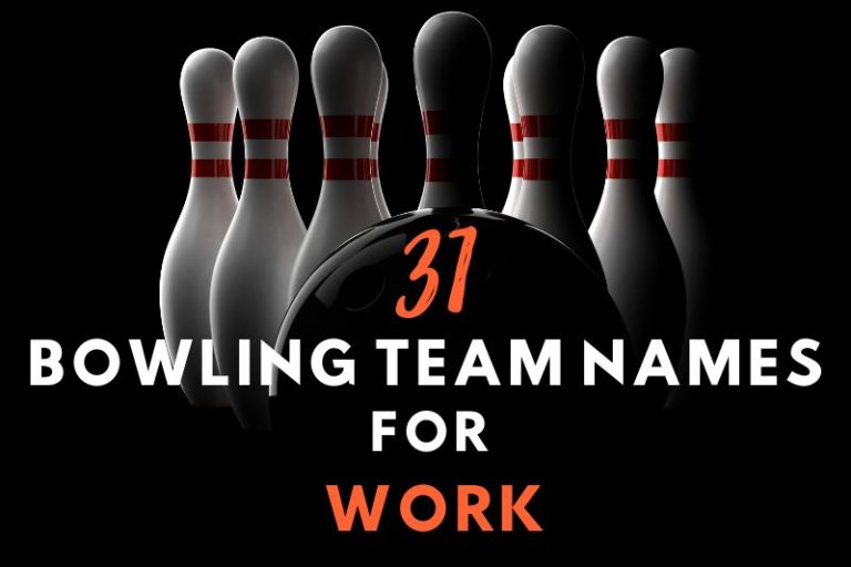 Bowling Team Names For Work