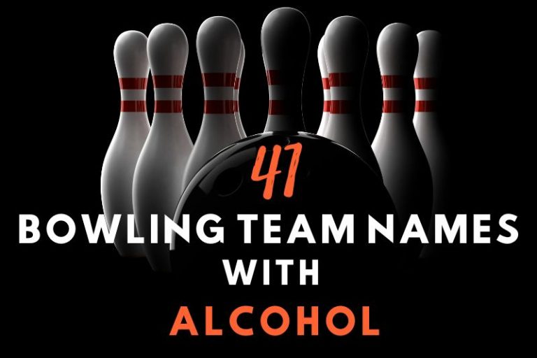 41 Witty Bowling Team Names With Alcohol