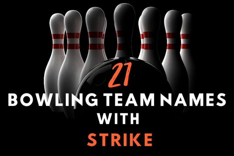 Bowling Team Names With Strike