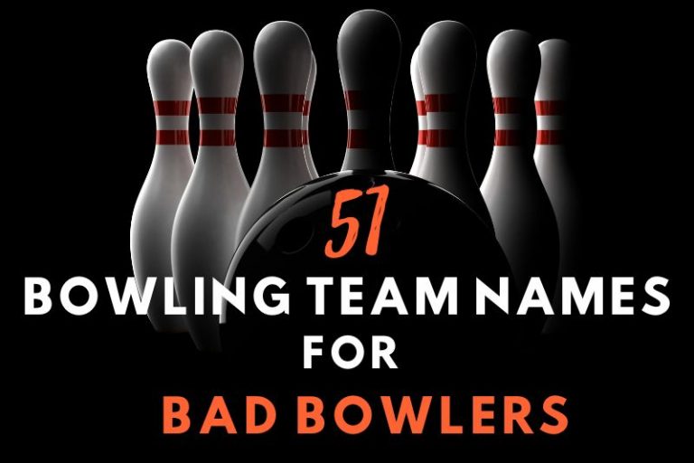 Bowling Team Names for Bad Bowlers