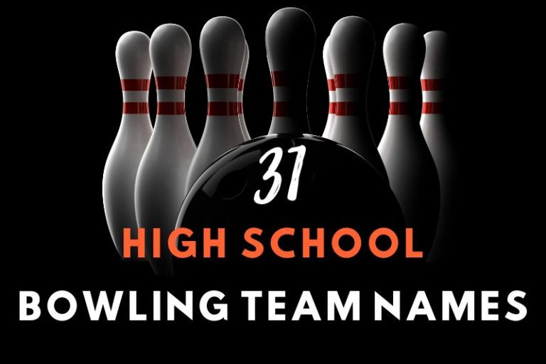 31 Clever High School Bowling Team Names