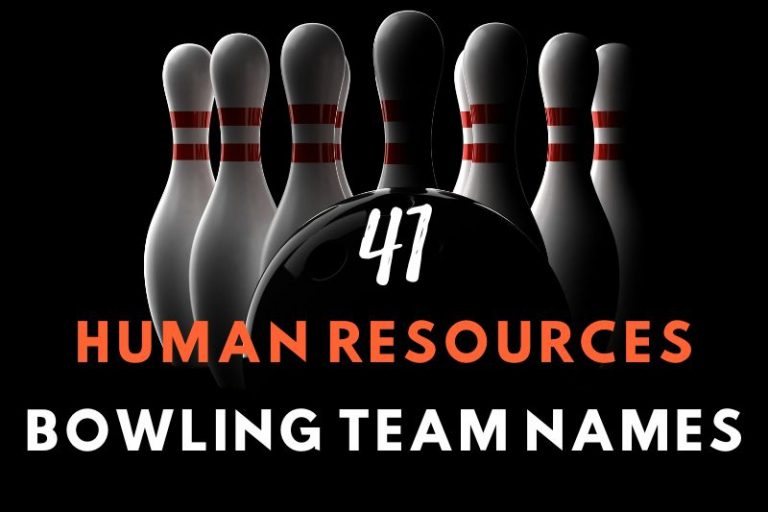 Human Resources Bowling Team Names