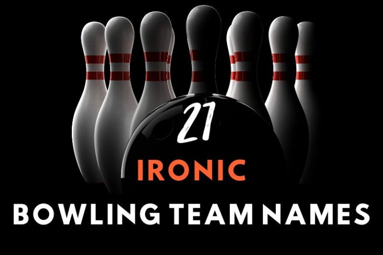 Ironic Bowling Team Names