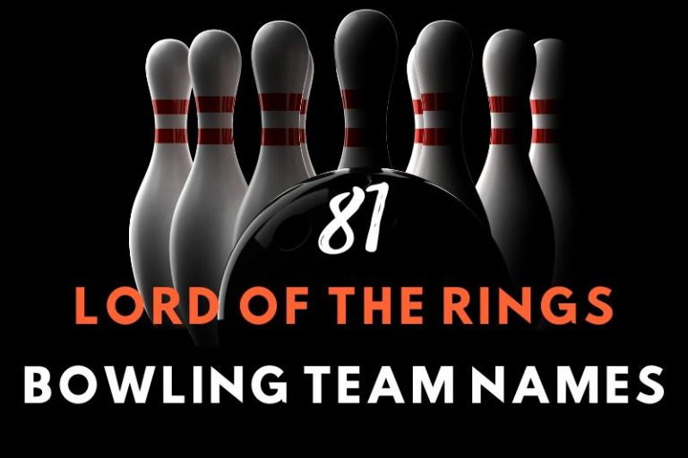 Lord Of The Rings Bowling Team Names