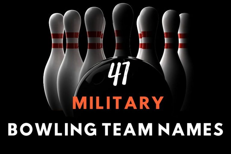 Military Bowling Team Names