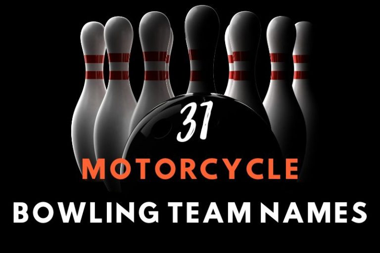Motorcycle Bowling Team Names