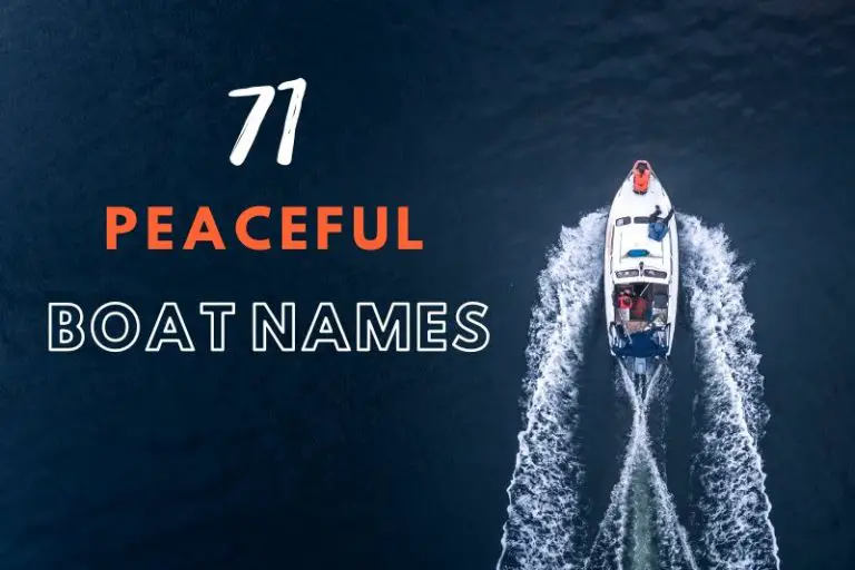 Peaceful Boat Names