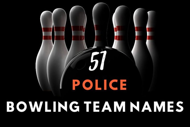 51 Catchy Police Bowling Team Names Fearless Names