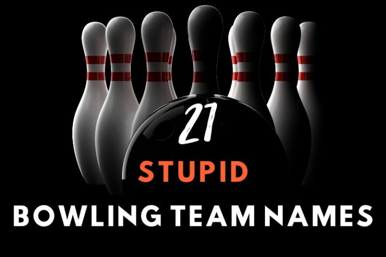 Stupid Bowling Team Names