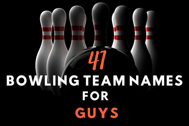 Bowling Team Names for Guys