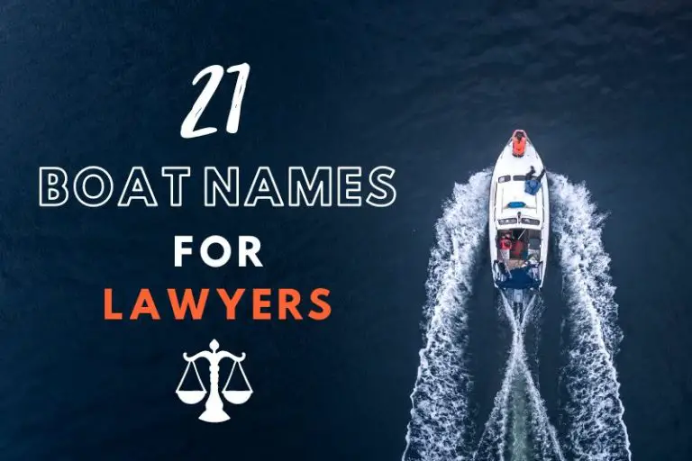 Boat Names For Lawyers