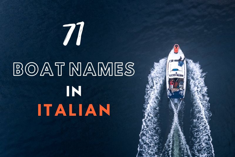 Boat Names In Italian