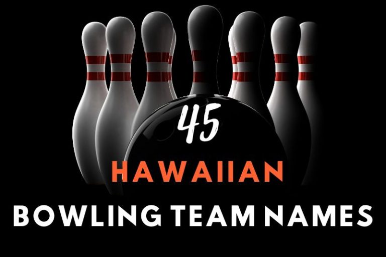 Hawaiian Bowling Team Names