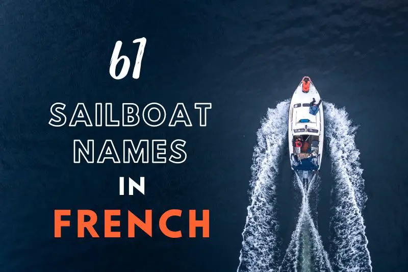 Sailboat Names In French