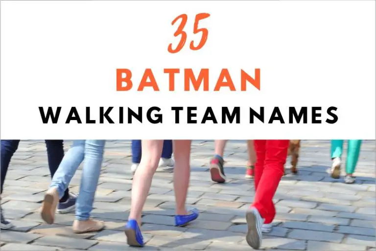 35 Playful Batman Walking Team Names (For Your Next Race)