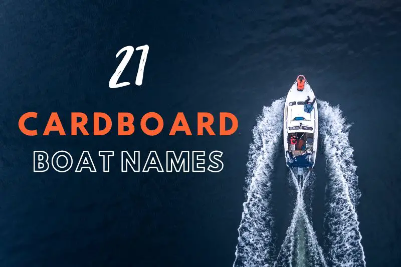 Cardboard Boat Names