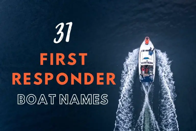 First Responder Boat Names