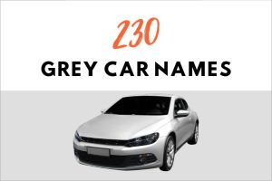 car names dark grey