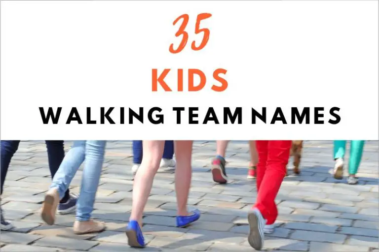 35 Fun & Inspirational Kids Walking Team Names