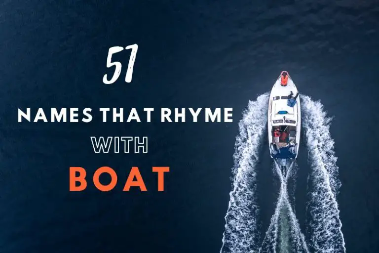 Names That Rhyme With Boat
