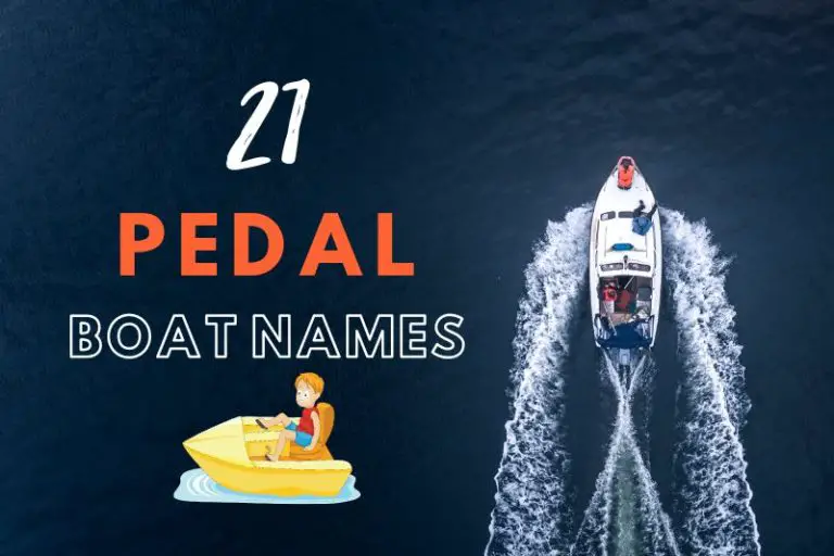 Pedal Boat Names