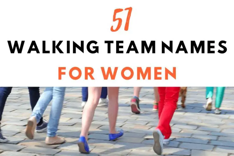 51 Creative Walking Team Names for Women