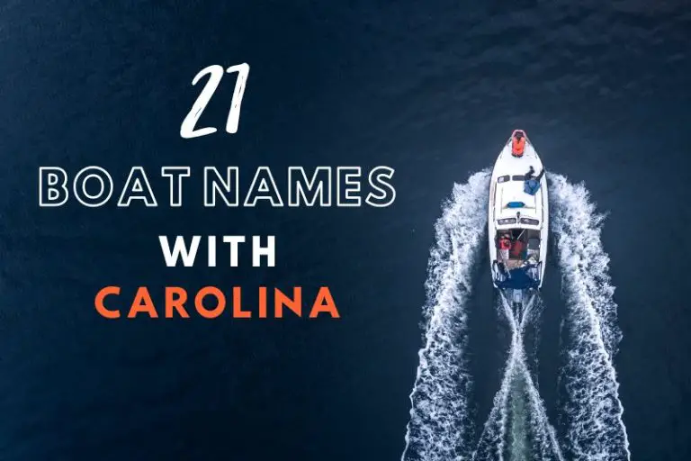 21 Fun Boat Names with Carolina for your Next Adventure