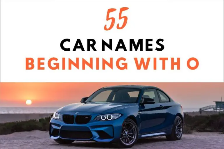 55 Remarkable Car Names Beginning with O