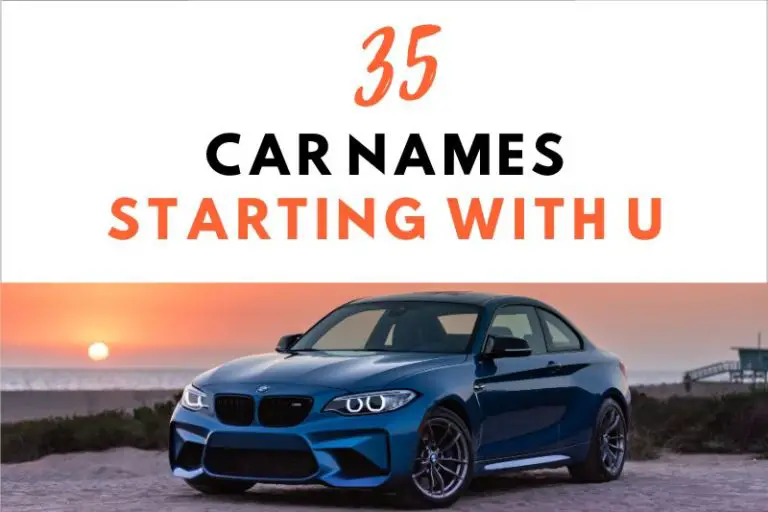 35 Fun and Unique Car Names Starting With U