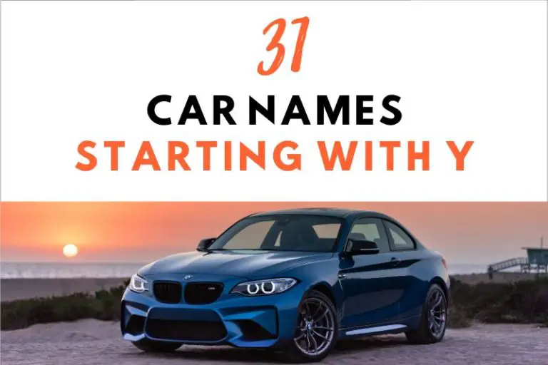 31 Fun and Catchy Car Names Starting with Y