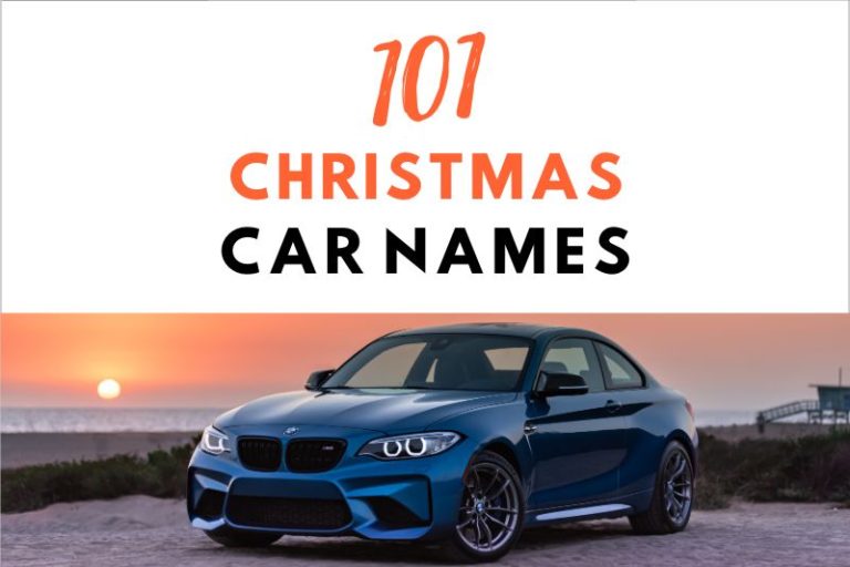 101 Festive Christmas Car Names for this Holiday Season