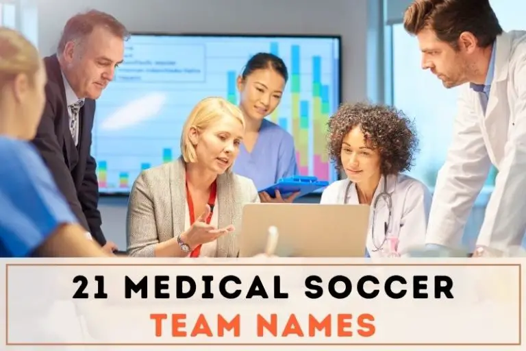 21 Winning Medical Soccer Team Names