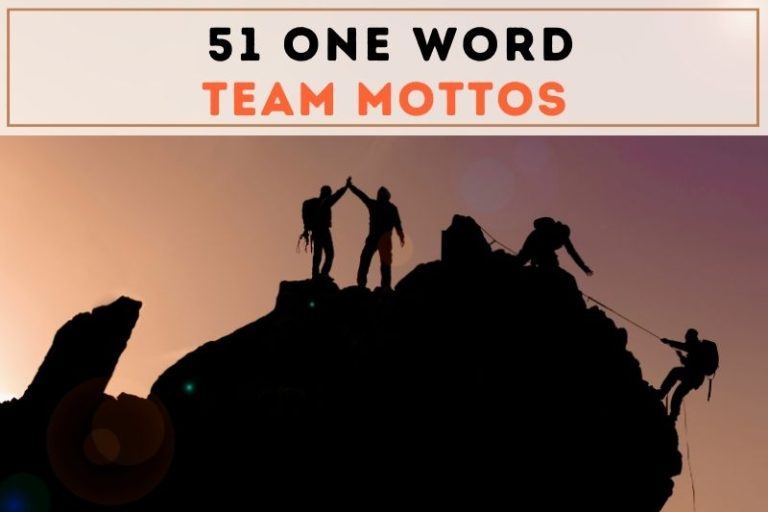 The Power of One: 51 Inspirational One Word Team Mottos