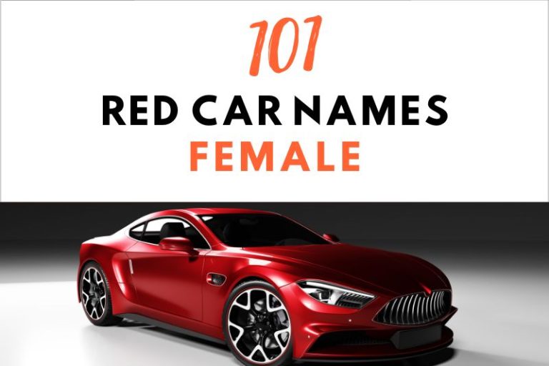 101 Fun and Fabulous Red Car Names Female - Fearless Names