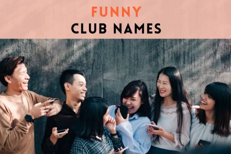 101 Funny Club Names That’ll Have You in Stitches! 😂🎉